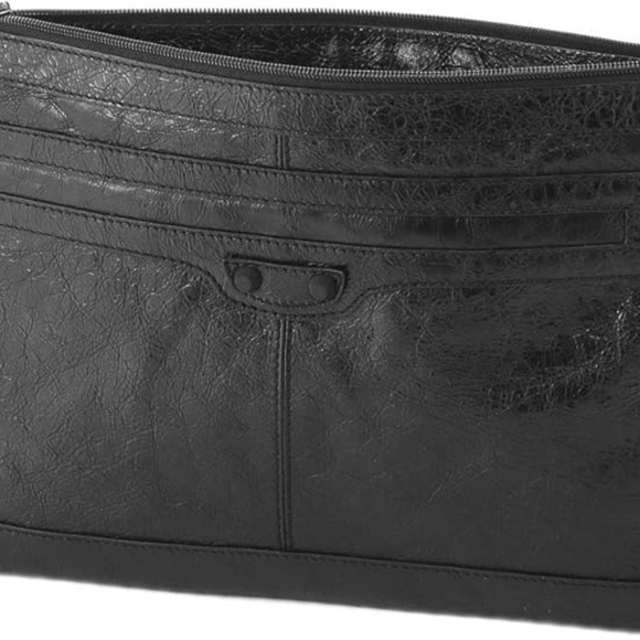 BALENCIAGA LEATHER POUCH - Picture 4 of 7